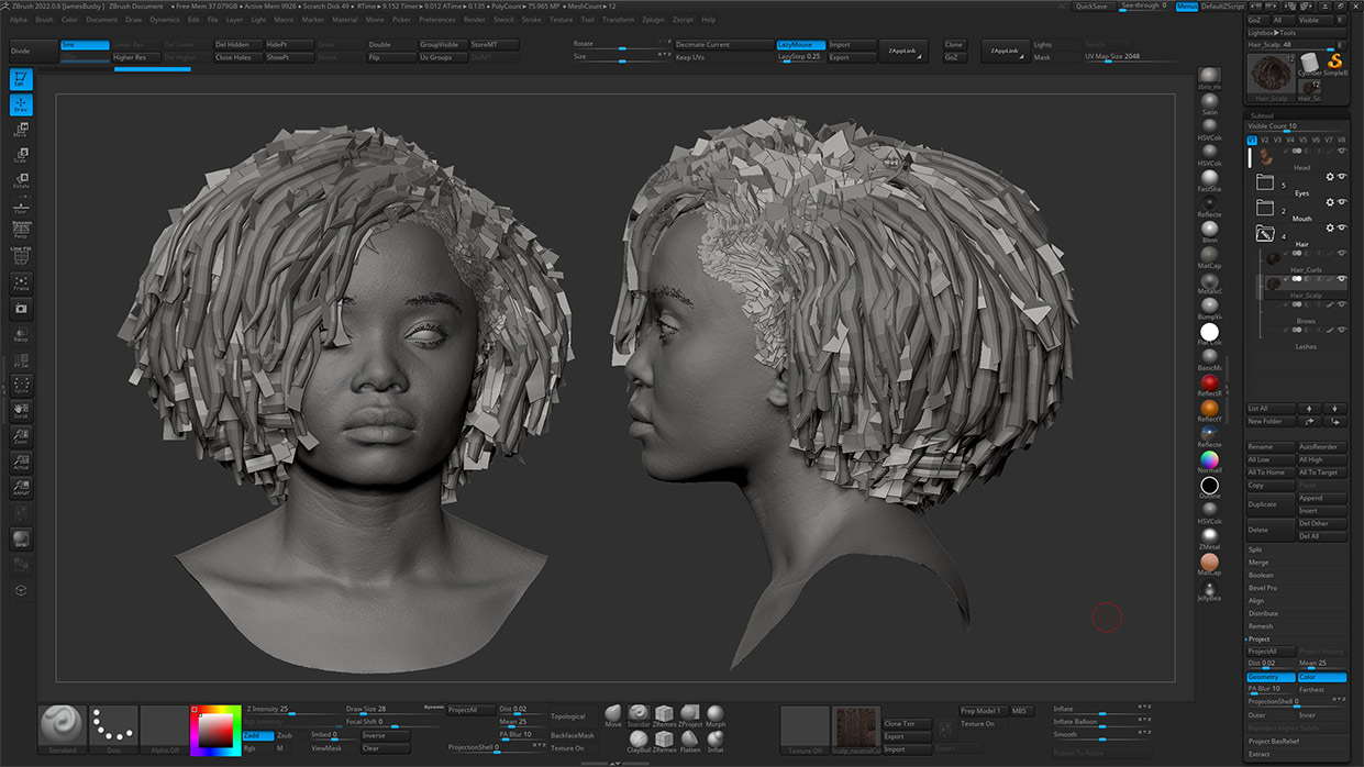 Download Zbrush Hair